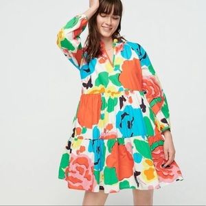 ⚡️FLASH SALE⚡️NWT J. Crew tiered popover dress